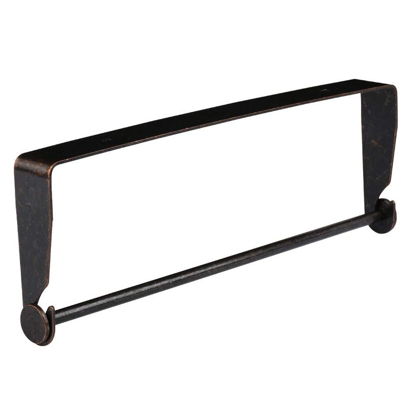 PHUNAYA Under Cabinet Paper Towel Holder Wall Mount for Home Kitchen Stainless Steel for Large Rolls-Bronze - Image 1